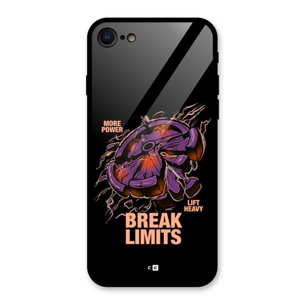 Break Limits Glass Back Case for iPhone 8