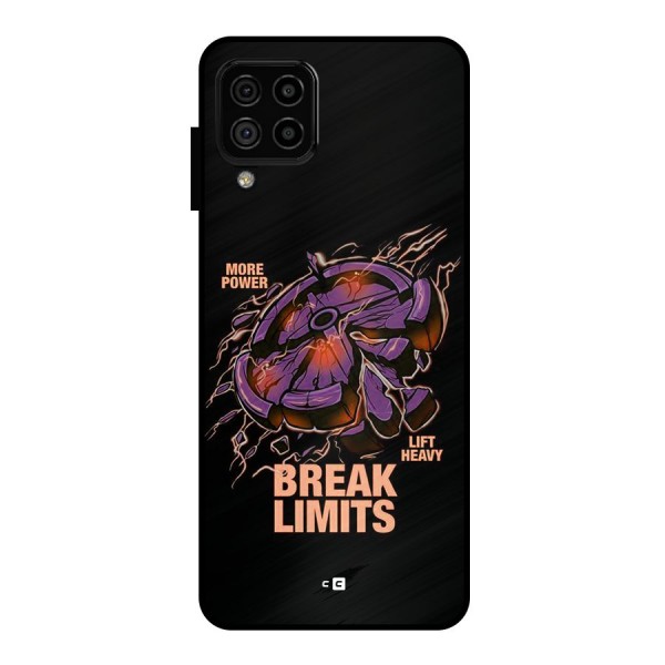 Break Limits Metal Back Case for Galaxy A22 4G