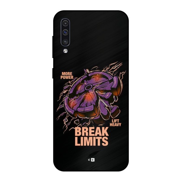 Break Limits Metal Back Case for Galaxy A30s