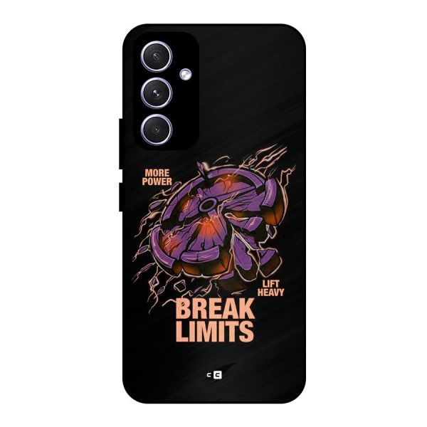 Break Limits Metal Back Case for Galaxy A54