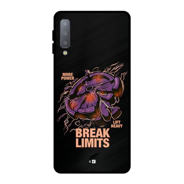 Break Limits Metal Back Case for Galaxy A7 (2018)