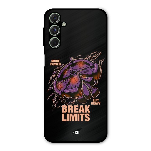 Break Limits Metal Back Case for Galaxy F34