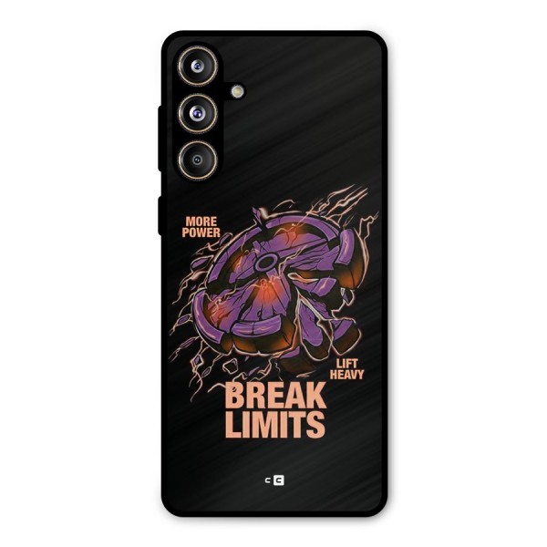 Break Limits Metal Back Case for Galaxy F55