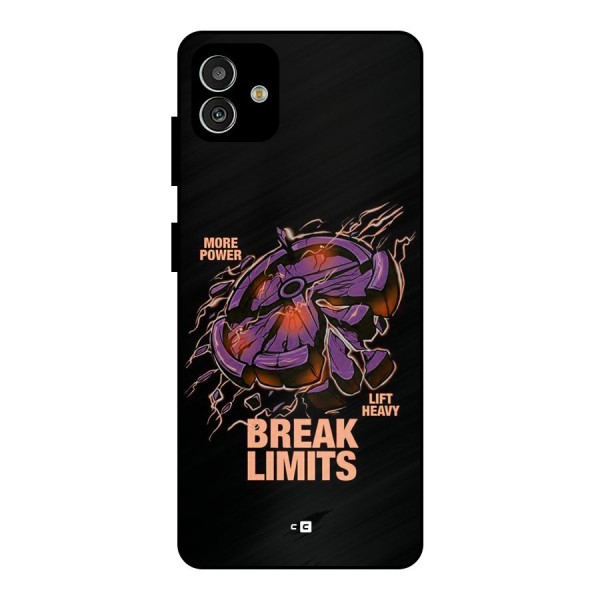 Break Limits Metal Back Case for Galaxy M13 5G