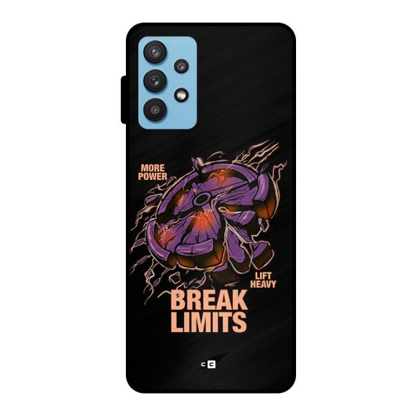 Break Limits Metal Back Case for Galaxy M32 5G