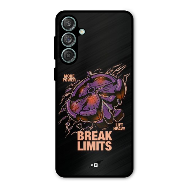 Break Limits Metal Back Case for Galaxy M55 5G