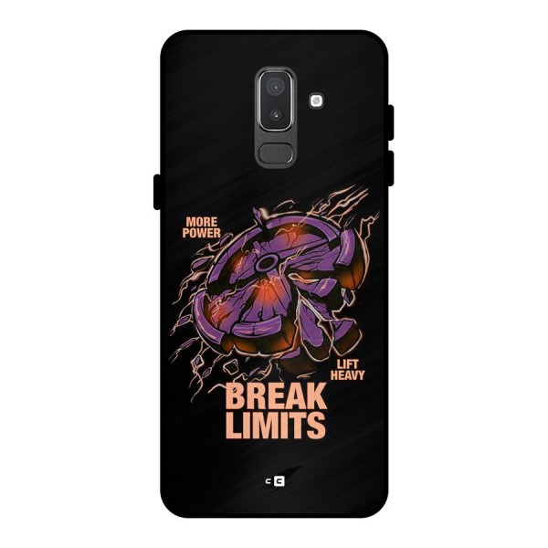 Break Limits Metal Back Case for Galaxy On8 (2018)