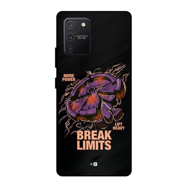 Break Limits Metal Back Case for Galaxy S10 Lite