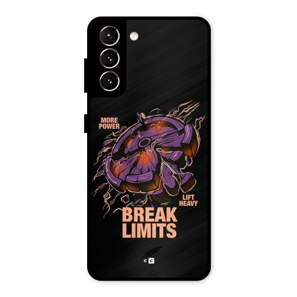 Break Limits Metal Back Case for Galaxy S21 5G