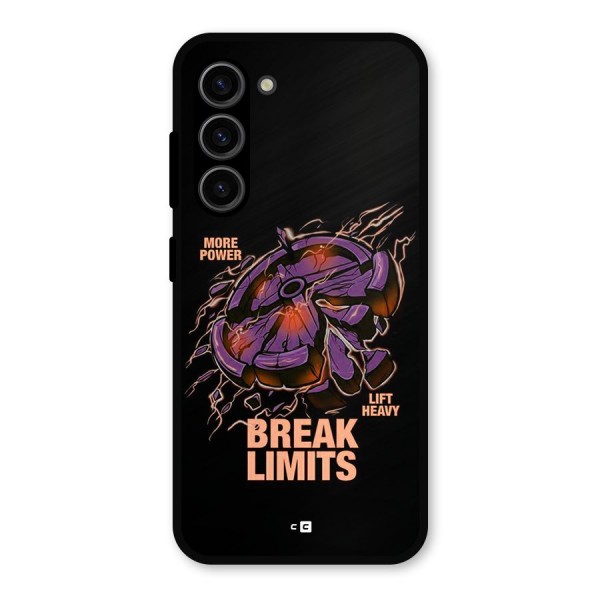 Break Limits Metal Back Case for Galaxy S23