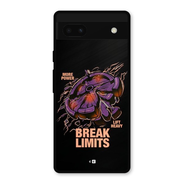 Break Limits Metal Back Case for Google Pixel 6a