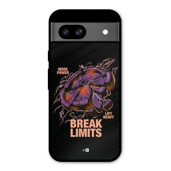 Break Limits Metal Back Case for Google Pixel 8a