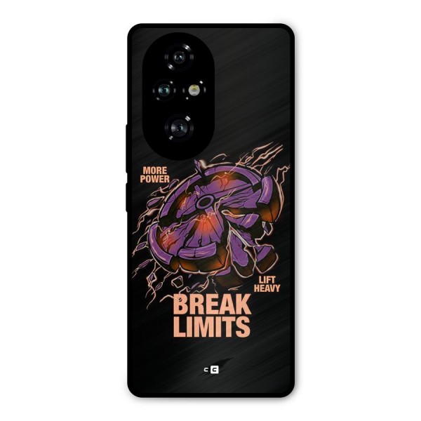 Break Limits Metal Back Case for Honor 200 Pro