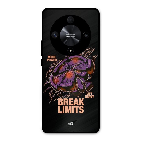 Break Limits Metal Back Case for Honor X9b