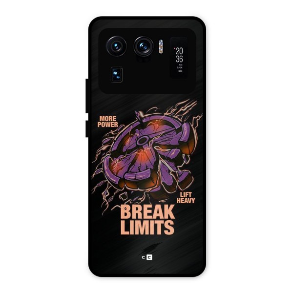 Break Limits Metal Back Case for Mi 11 Ultra