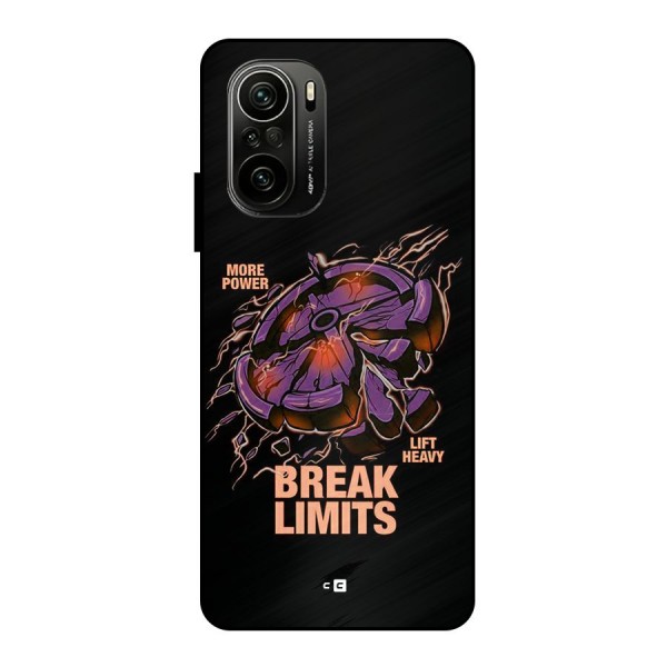 Break Limits Metal Back Case for Mi 11x