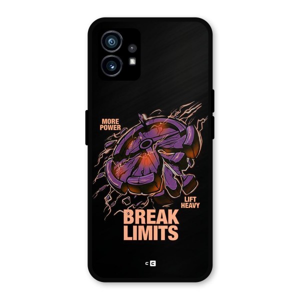 Break Limits Metal Back Case for Nothing Phone 1