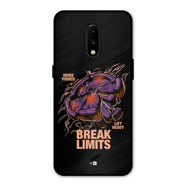 Break Limits Metal Back Case for OnePlus 7