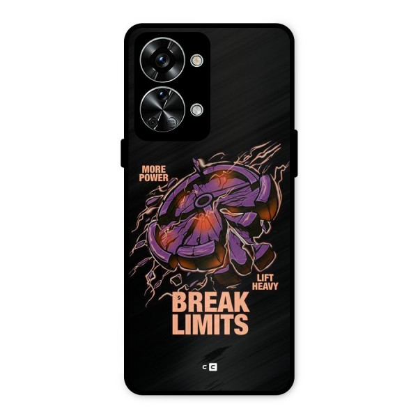 Break Limits Metal Back Case for OnePlus Nord 2T