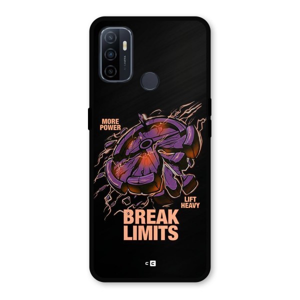 Break Limits Metal Back Case for Oppo A53