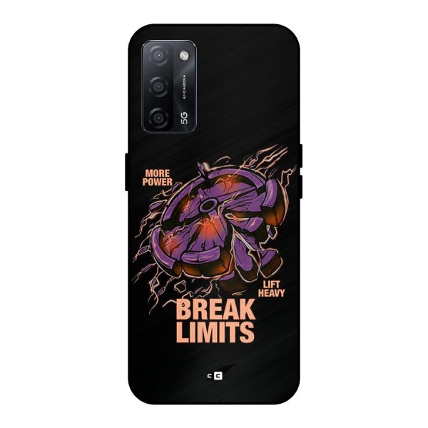 Break Limits Metal Back Case for Oppo A53s 5G