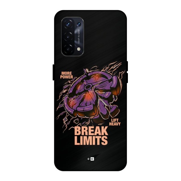 Break Limits Metal Back Case for Oppo A74 5G