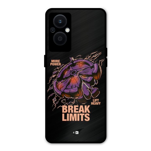 Break Limits Metal Back Case for Oppo F21s Pro 5G