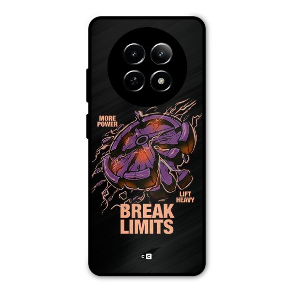 Break Limits Metal Back Case for Realme 12 5G