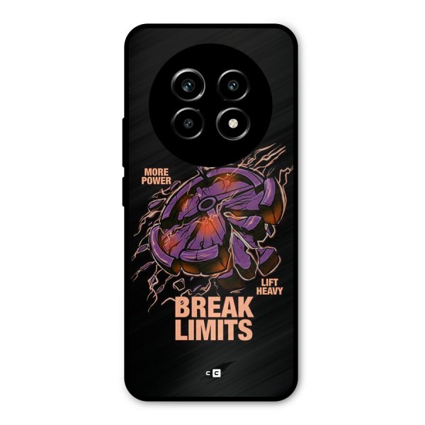 Break Limits Metal Back Case for Realme 13 Pro