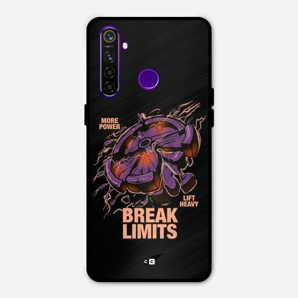 Break Limits Metal Back Case for Realme 5 Pro