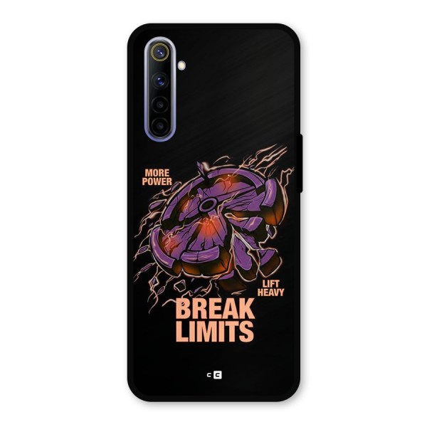 Break Limits Metal Back Case for Realme 6