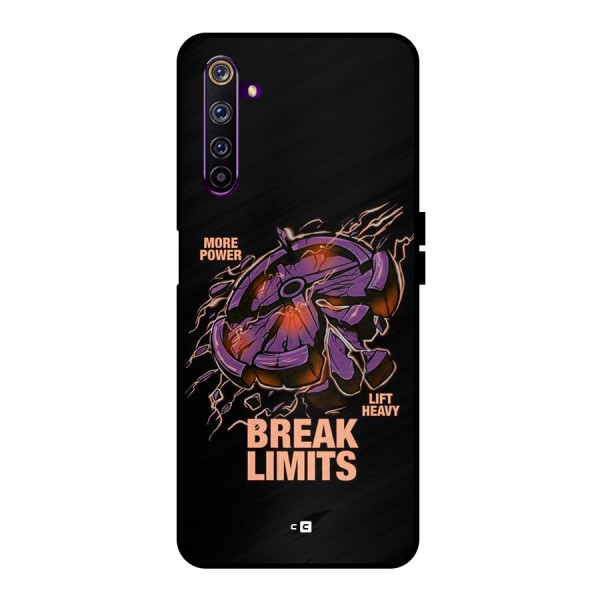 Break Limits Metal Back Case for Realme 6 Pro