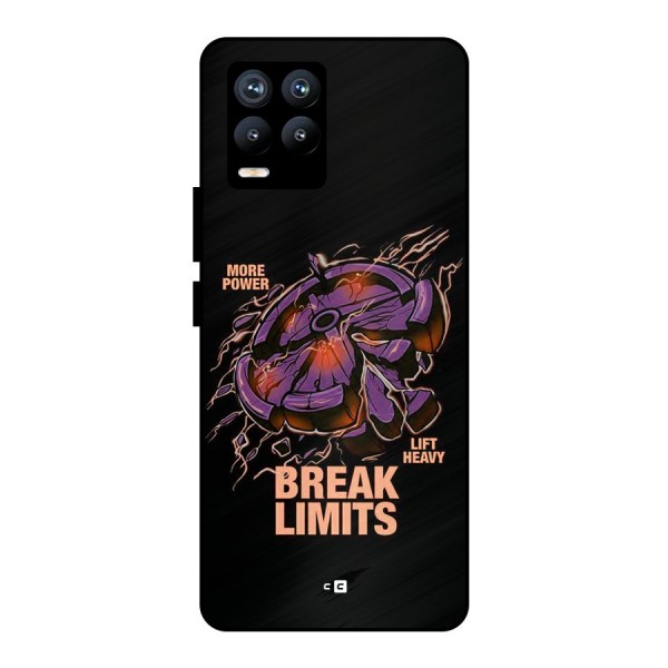 Break Limits Metal Back Case for Realme 8