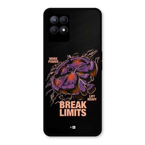 Break Limits Metal Back Case for Realme 8i