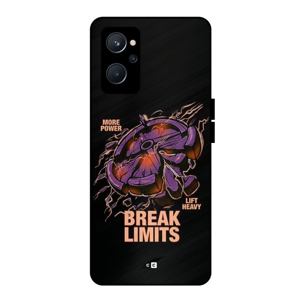 Break Limits Metal Back Case for Realme 9i 5G