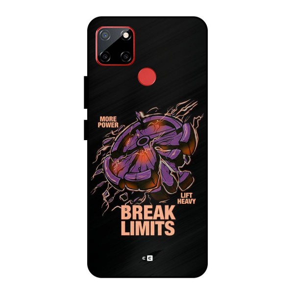 Break Limits Metal Back Case for Realme C12