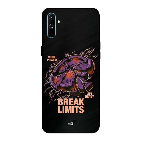 Break Limits Metal Back Case for Realme C3