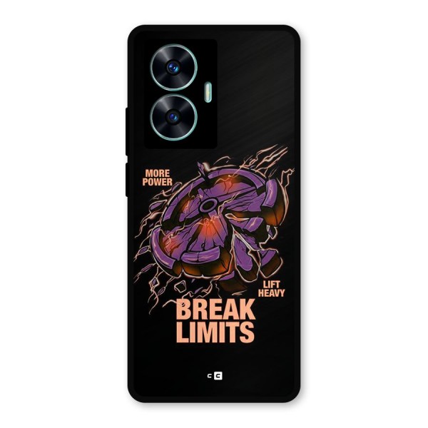 Break Limits Metal Back Case for Realme C55