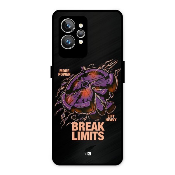 Break Limits Metal Back Case for Realme GT2 Pro