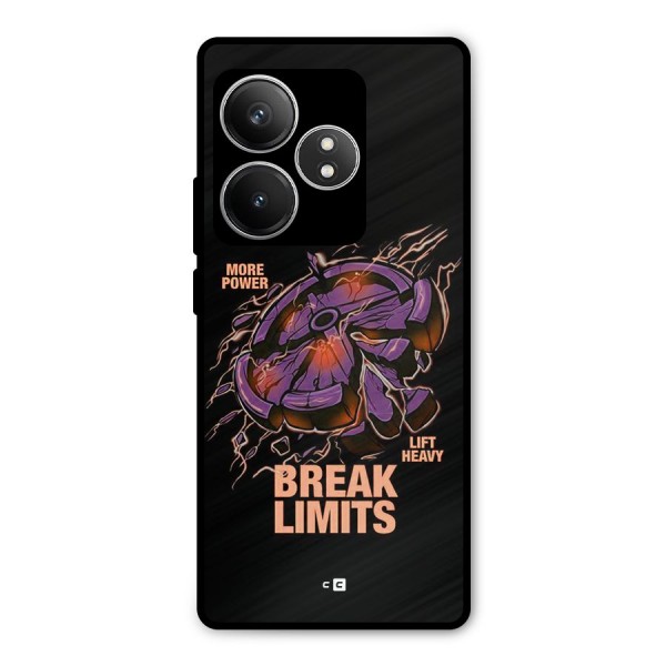 Break Limits Metal Back Case for Realme GT 6T