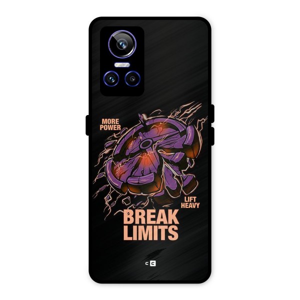 Break Limits Metal Back Case for Realme GT Neo 3