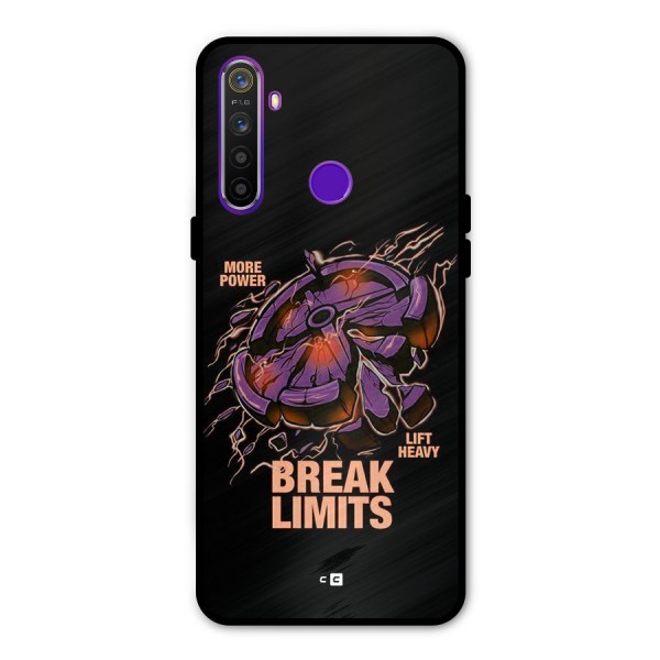 Break Limits Metal Back Case for Realme Narzo 10