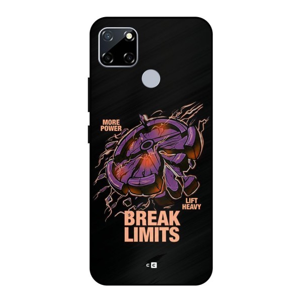 Break Limits Metal Back Case for Realme Narzo 20