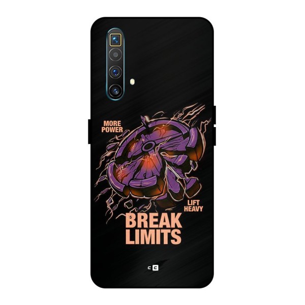 Break Limits Metal Back Case for Realme X3 SuperZoom