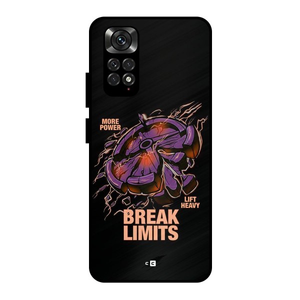 Break Limits Metal Back Case for Redmi Note 11 Pro