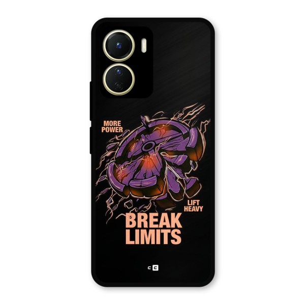 Break Limits Metal Back Case for Vivo T2x