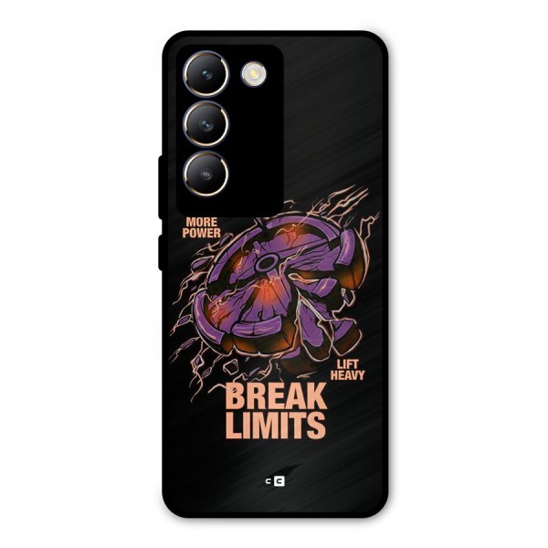 Break Limits Metal Back Case for Vivo T3 5G