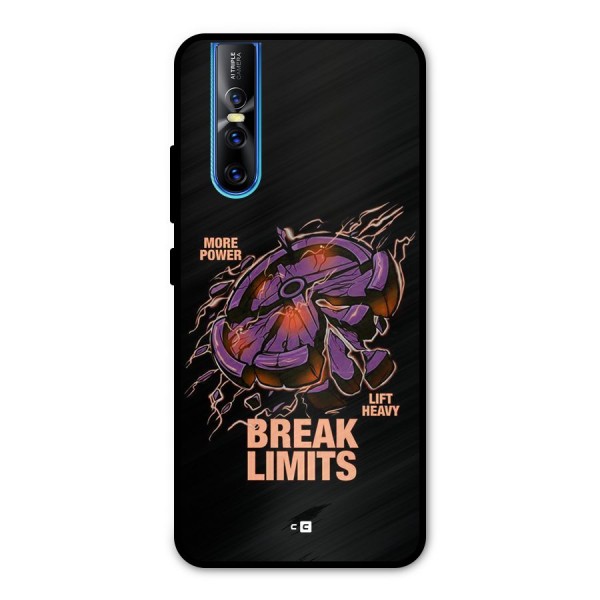 Break Limits Metal Back Case for Vivo V15 Pro