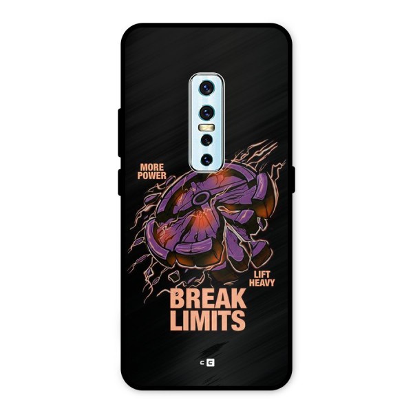 Break Limits Metal Back Case for Vivo V17 Pro