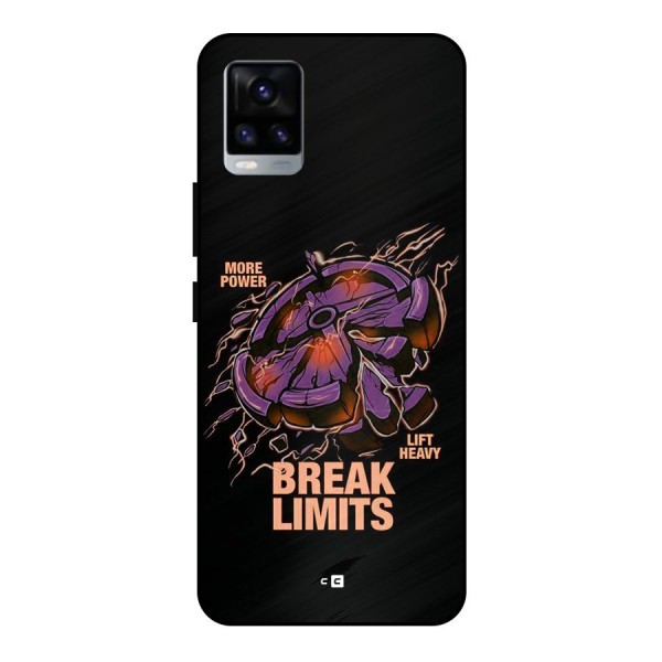 Break Limits Metal Back Case for Vivo V20